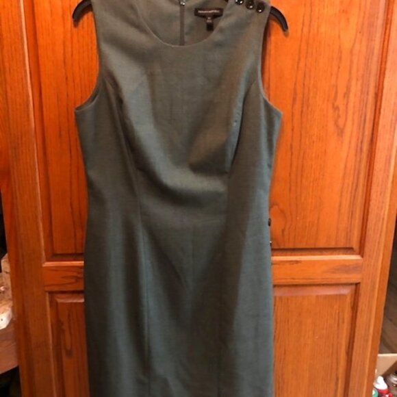 Banana Republic Green Midi Dress - Picture 1 of 5